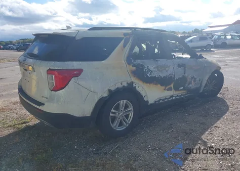 2022 Ford Explorer Xlt из США, поврежденный, VIN 1FMSK8DH8NGB51051